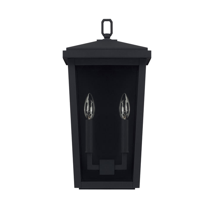 2 Light Outdoor Wall Lantern | 926222BK