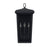 3 Light Outdoor Wall Lantern | 926232BK