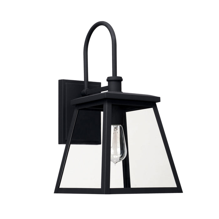 1 Light Outdoor Wall Lantern | 926812BK