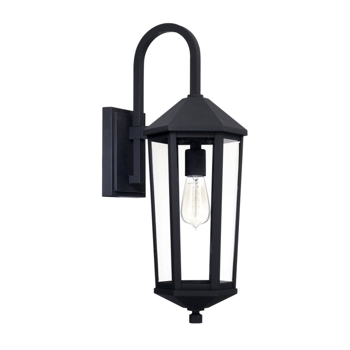 1 Light Outdoor Wall Lantern | 926911BK