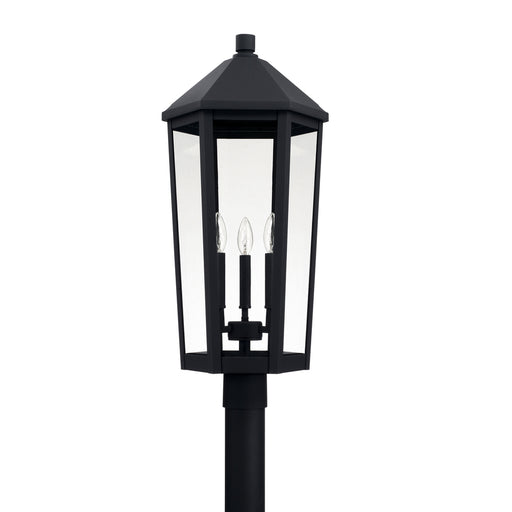 3 Light Outdoor Post Lantern | 926934BK