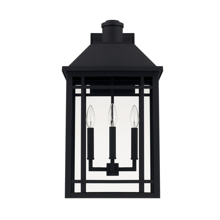 3 Light Outdoor Wall Lantern | 927131BK
