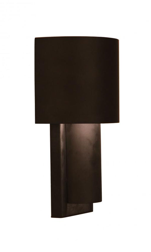 Craftmade Midtown 1 Light Small Outdoor 2 Tiered LED Wall Mount in Midnight