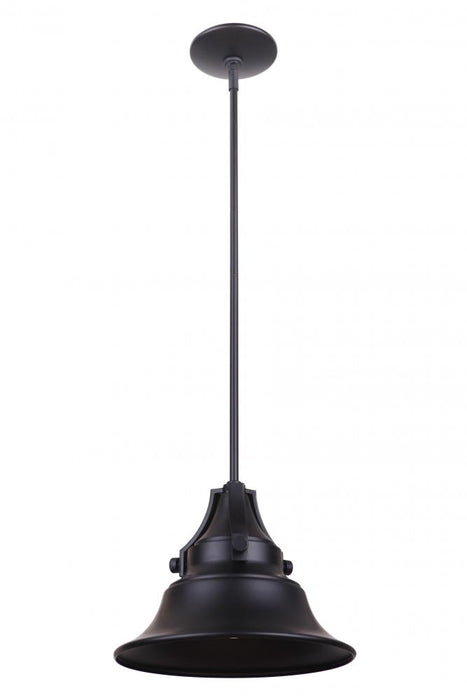 Craftmade Union 1 Light Medium Outdoor Pendant in Midnight