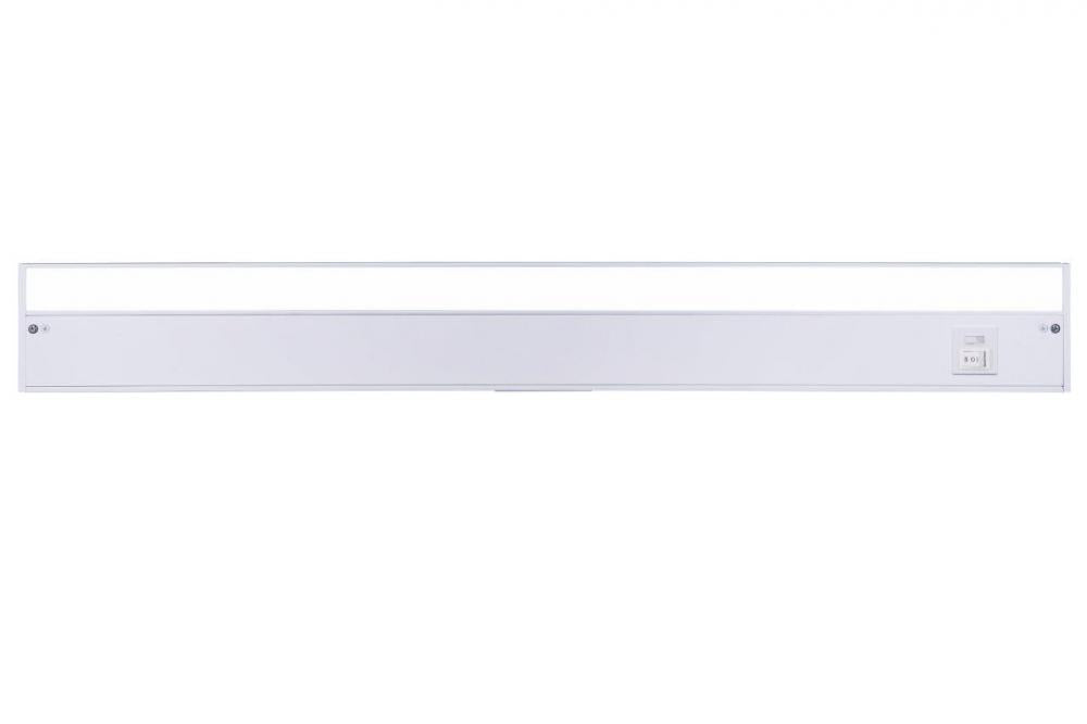 Craftmade 30" Under Cabinet LED Light Bar in White (3-in-1 Adjustable Color Temperature)