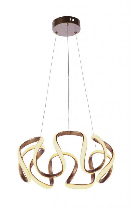 Craftmade Pulse Dimmable LED Pendant in Chapagne Brass
