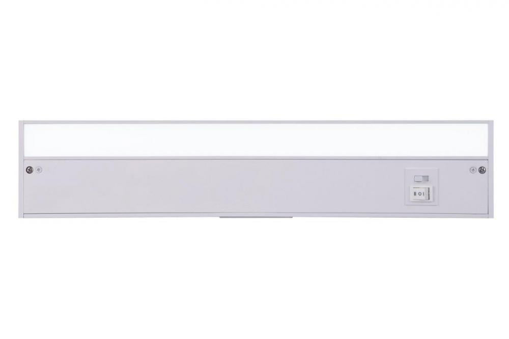 Craftmade 18" Under Cabinet LED Light Bar in White (3-in-1 Adjustable Color Temperature)