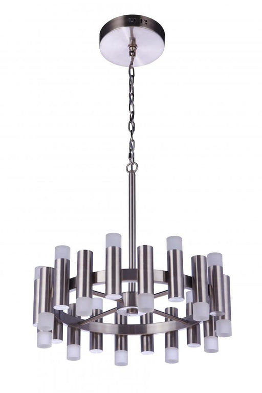 Craftmade Simple Lux 20 Light LED Chandelier in Brushed Polished Nickel
