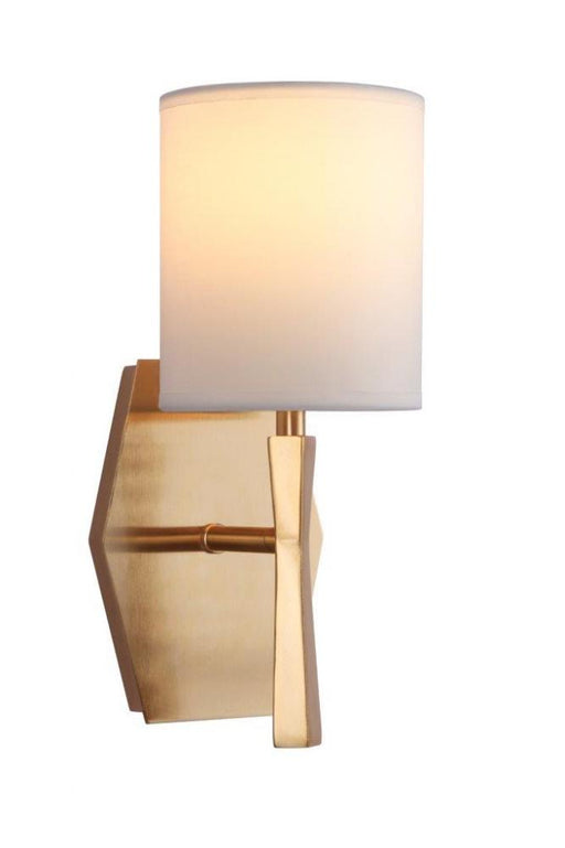 Craftmade Chatham 1 Light Wall Sconce in Satin Brass