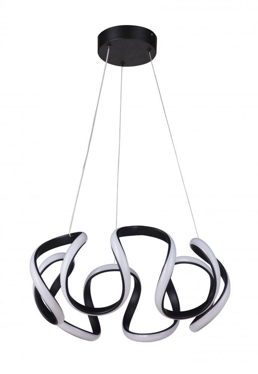 Craftmade Pulse Dimmable LED Pendant in Flat Black