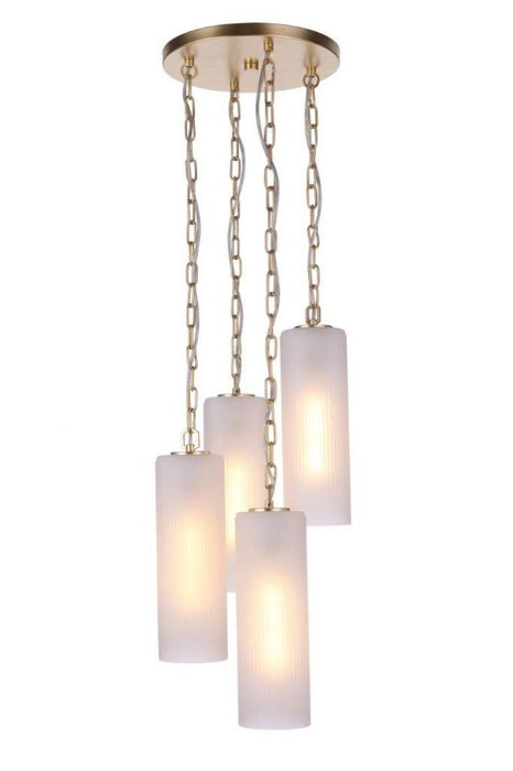 Craftmade Myos 4 Light Pendant in Sunset Gold