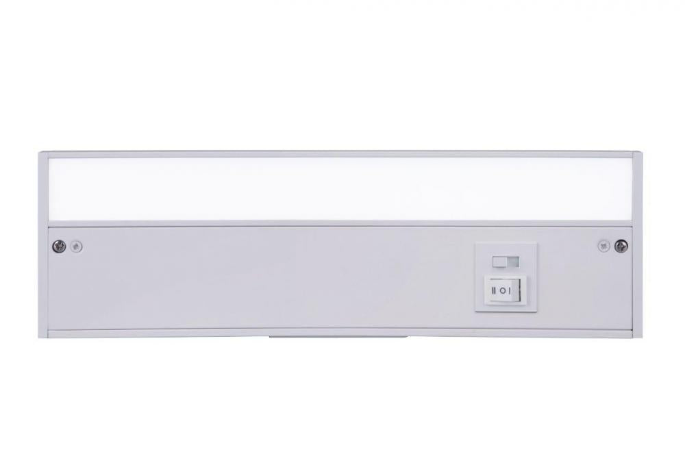 Craftmade 12" Under Cabinet LED Light Bar in White (3-in-1 Adjustable Color Temperature)