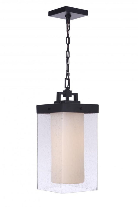 Craftmade Hayner 1 Light Outdoor Pendant in Midnight