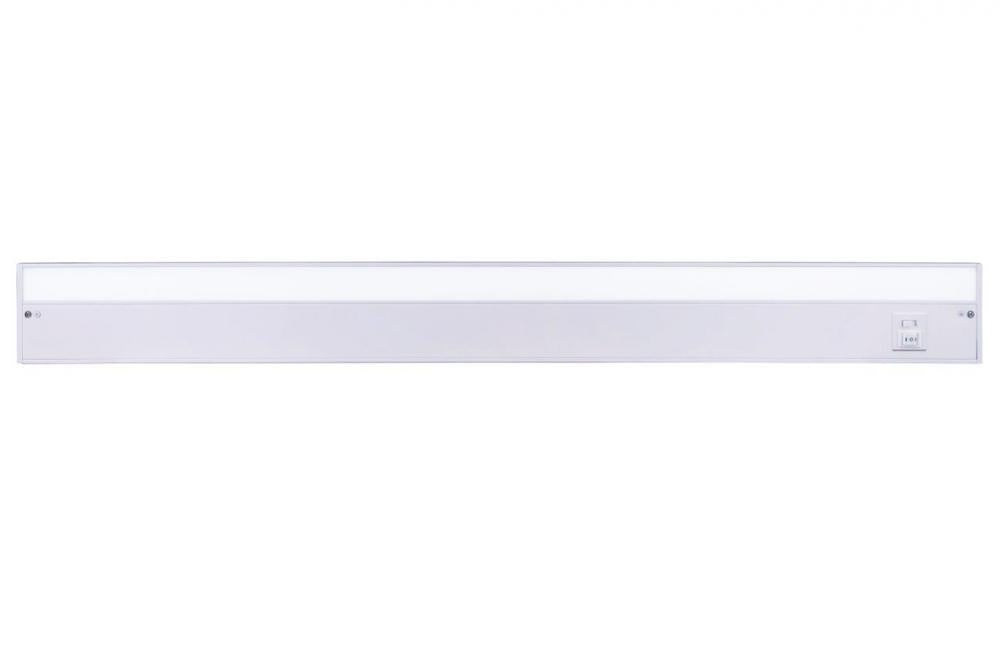 Craftmade 36" Under Cabinet LED Light Bar in White (3-in-1 Adjustable Color Temperature)