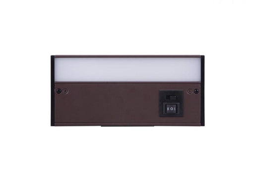 Craftmade 8" Under Cabinet LED Light Bar in Bronze (3-in-1 Adjustable Color Temperature)