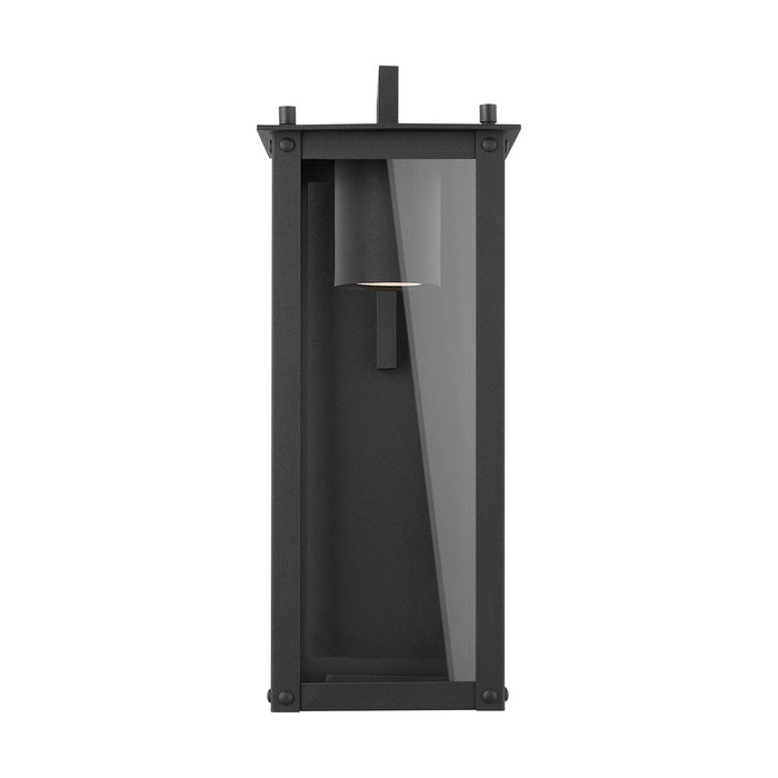 1 Light Outdoor Wall Lantern | 934611BK-GL