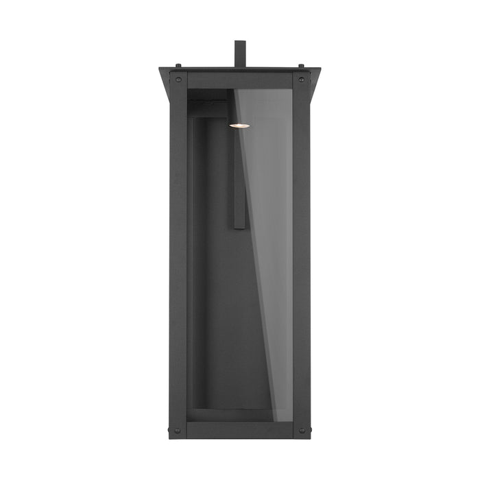 1 Light Outdoor Wall Lantern | 934642BK-GL
