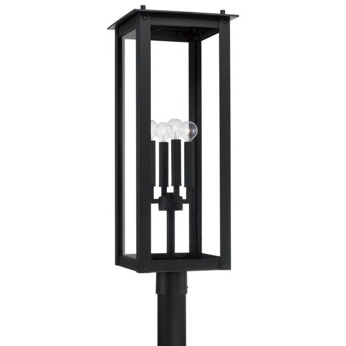 4 Light Outdoor Post Lantern | 934643BK