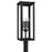 Capital 4-Light Post Lantern in Black with Clear Glass
