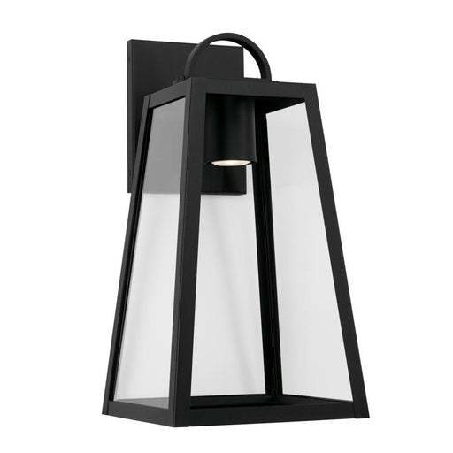 1 Light Outdoor Wall Lantern | 943712BK-GL
