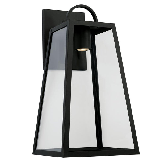 1 Light Outdoor Wall Lantern | 943713BK-GL