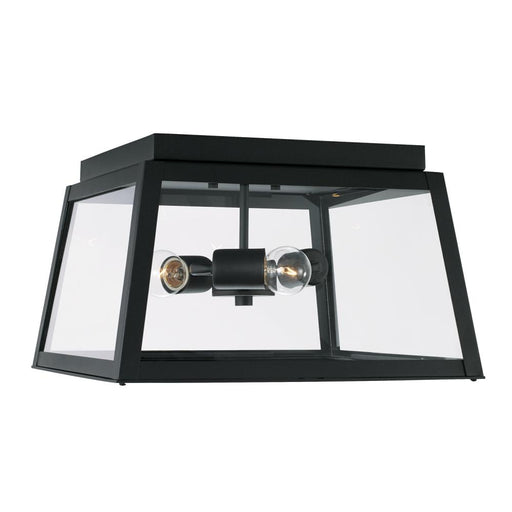 3 Light Outdoor Flush | 943736BK