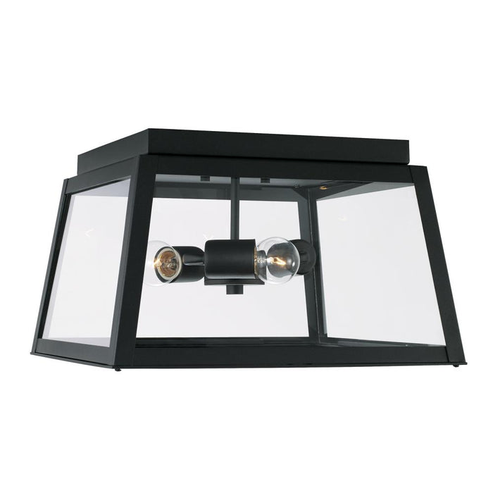 3 Light Outdoor Flush | 943736BK