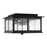 3 Light Outdoor Flush | 943836BK