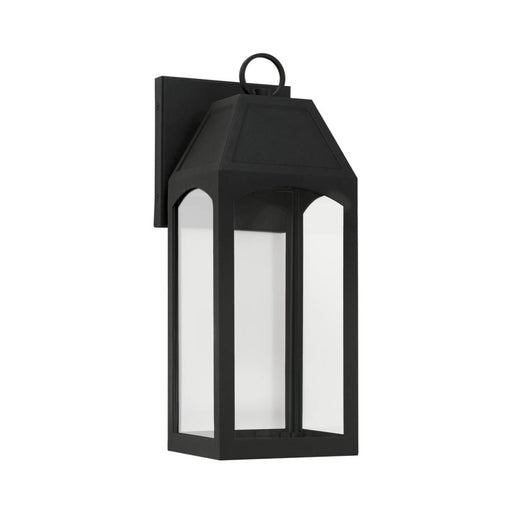 1 Light Outdoor Wall Lantern | 946311BK-GL