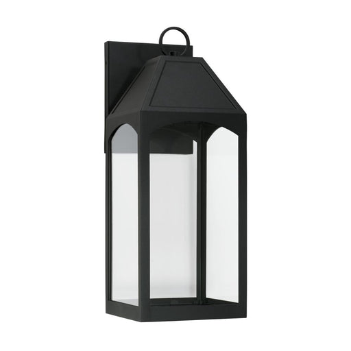 1 Light Outdoor Wall Lantern | 946321BK-GL