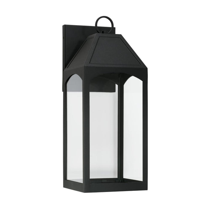 1 Light Outdoor Wall Lantern | 946321BK-GL