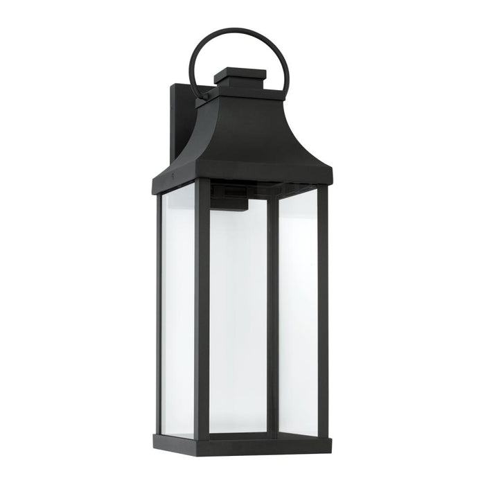 1 Light Outdoor Wall Lantern | 946431BK-GL