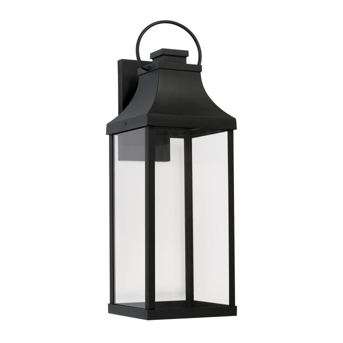 1 Light Outdoor Wall Lantern | 946441BK-GL