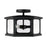 3 Light Outdoor Semi-flush | 946632BK