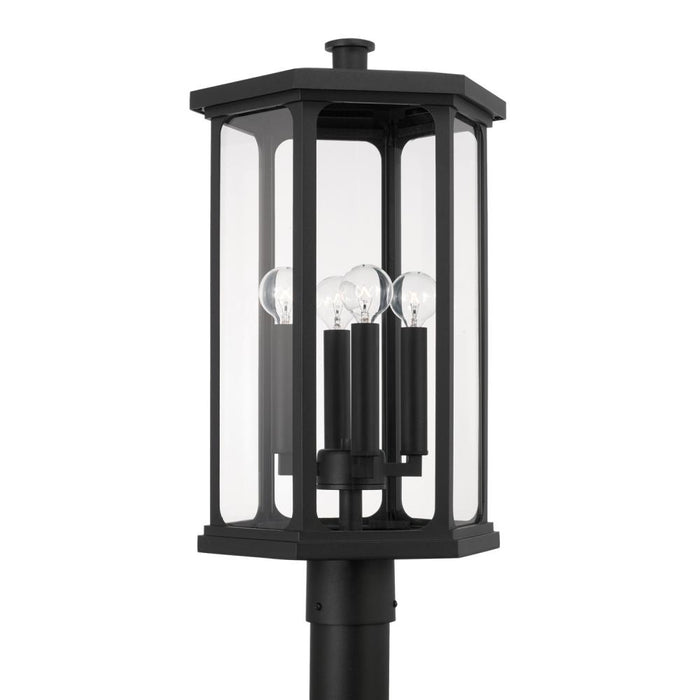 4 Light Outdoor Post Lantern | 946643BK