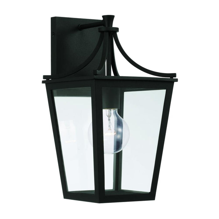 1 Light Outdoor Wall Lantern | 947911BK