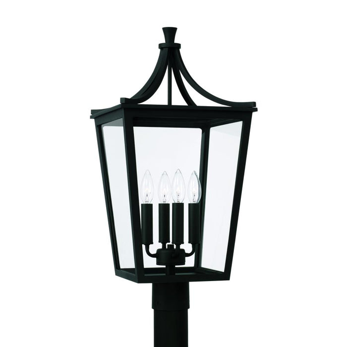 4 Light Outdoor Post Lantern | 947943BK