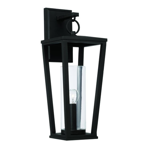 1 Light Outdoor Wall Lantern | 948112BK