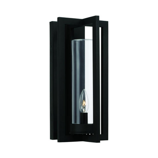 1 Light Outdoor Wall Lantern | 948211BK