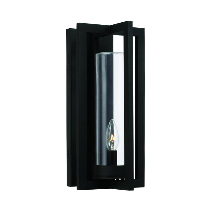 1 Light Outdoor Wall Lantern | 948211BK