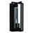 2 Light Outdoor Wall Lantern | 948221BK