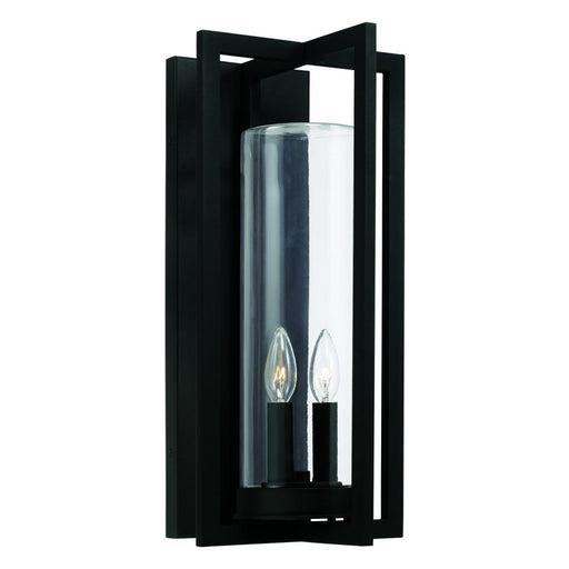 2 Light Outdoor Wall Lantern | 948221BK