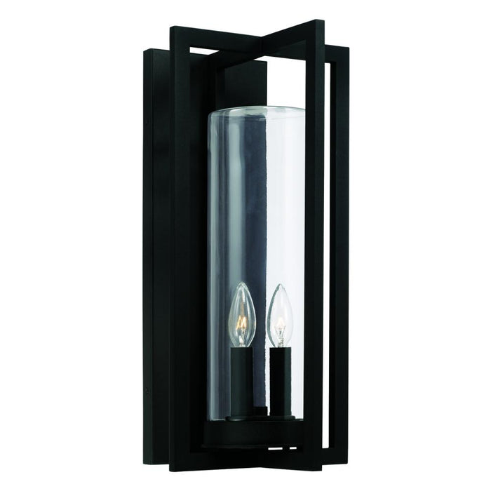2 Light Outdoor Wall Lantern | 948221BK