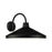 1 Light Outdoor Wall Lantern | 953513BK