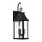 3-light Outdoor Cylindrical Wall Lantern In Black With Seeded Glass | 953631BK