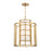 Crystorama Brian Patrick Flynn for Crystorama Hulton 6 Light Luxe Gold Chandelier