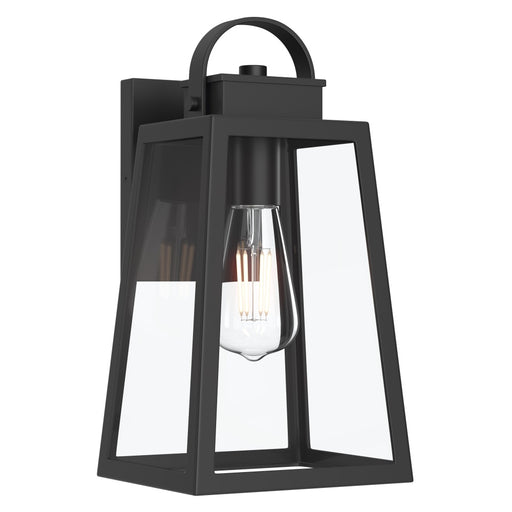 Hedry Medium Outdoor Wall Lantern With Clear Glass Panels | P560402-31M