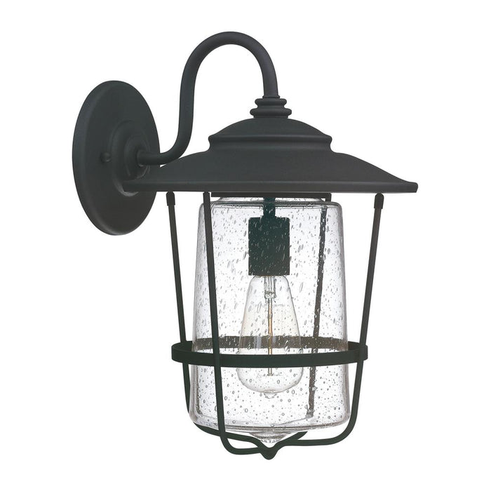 1 Light Outdoor Wall Lantern | 9602BK
