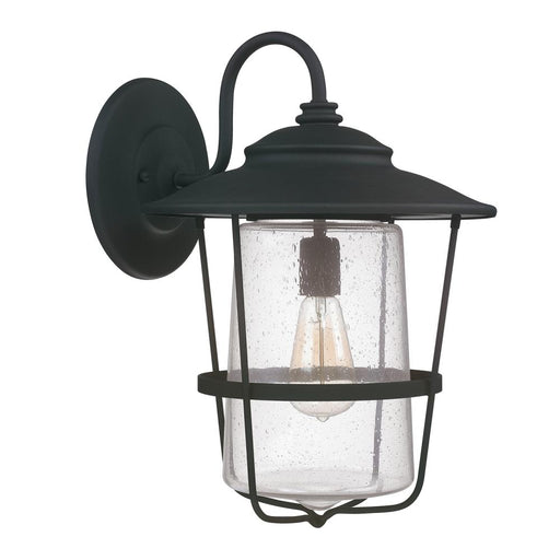 1 Light Outdoor Wall Lantern | 9603BK