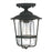 1 Light Outdoor Flush Mount | 9607BK